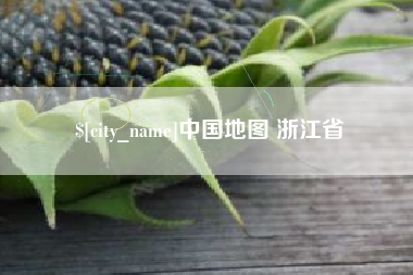 鄄城中国地图 浙江省