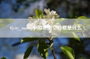 鄄城中国地图空白框是什么