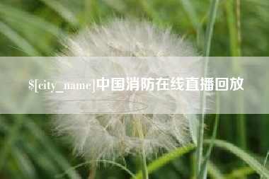 鄄城中国消防在线直播回放