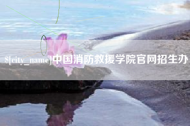 鄄城中国消防救援学院官网招生办