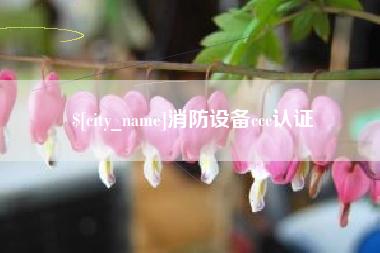 鄄城消防设备ccc认证