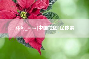 鄄城中国地图1亿像素