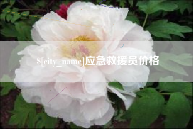 鄄城应急救援员价格