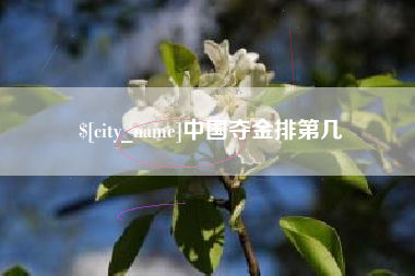 鄄城中国夺金排第几