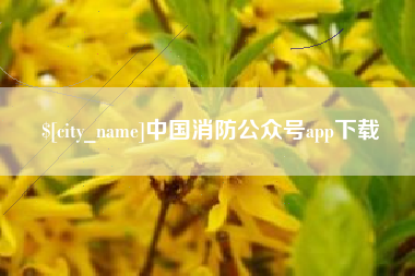 鄄城中国消防公众号app下载