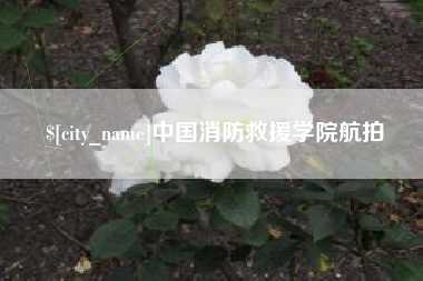 鄄城中国消防救援学院航拍
