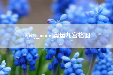 鄄城奥运九宫格图