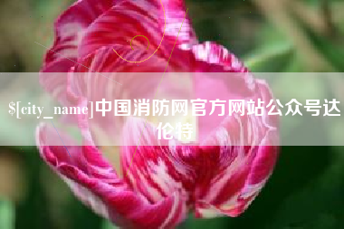 鄄城中国消防网官方网站公众号达伦特