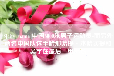 鄄城中国5000米男子运动员-而另外两名中国队选手哈那哈提·木哈买提和吴宇在最后一组出场