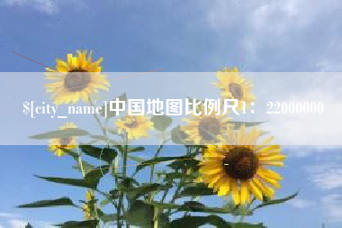 鄄城中国地图比例尺1：22000000