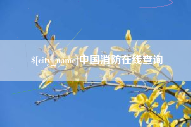 鄄城中国消防在线查询